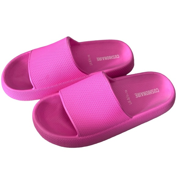 Cushionaire Feather Cloud Slide in Hot Pink - Size 8 (38) - Picture 5 of 6